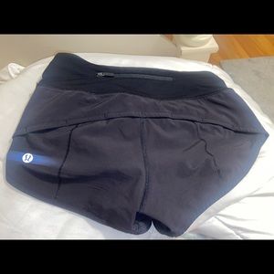 - Black 2.5 inch lululemon speed ups
